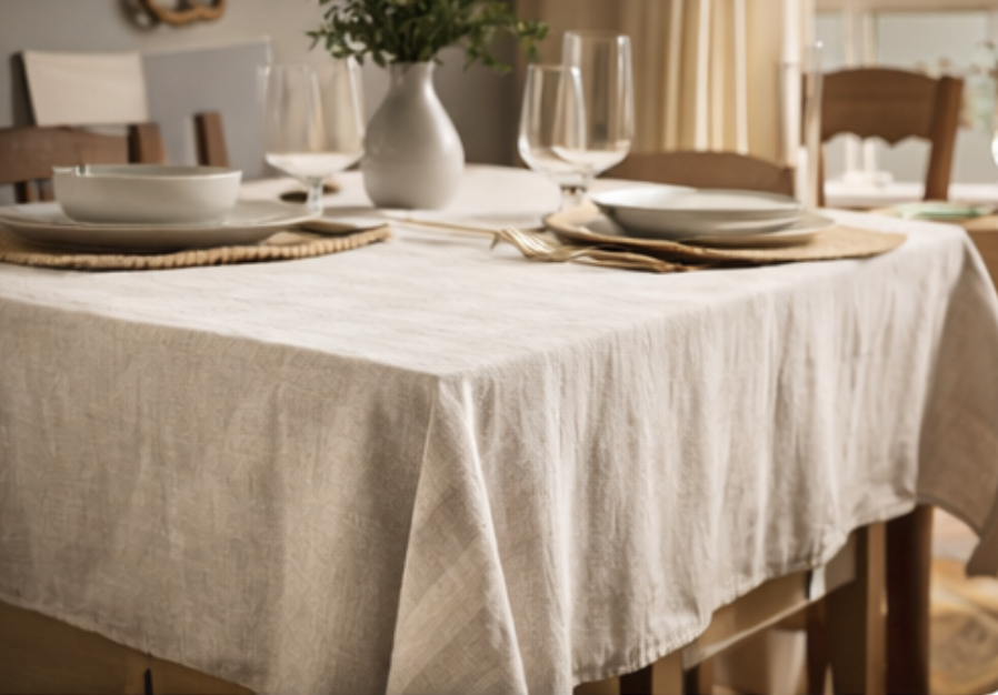 Linen Dining Table Cloth